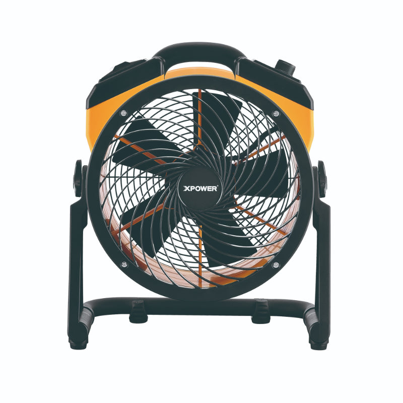 fc-125b air circulator utility floor fan front view