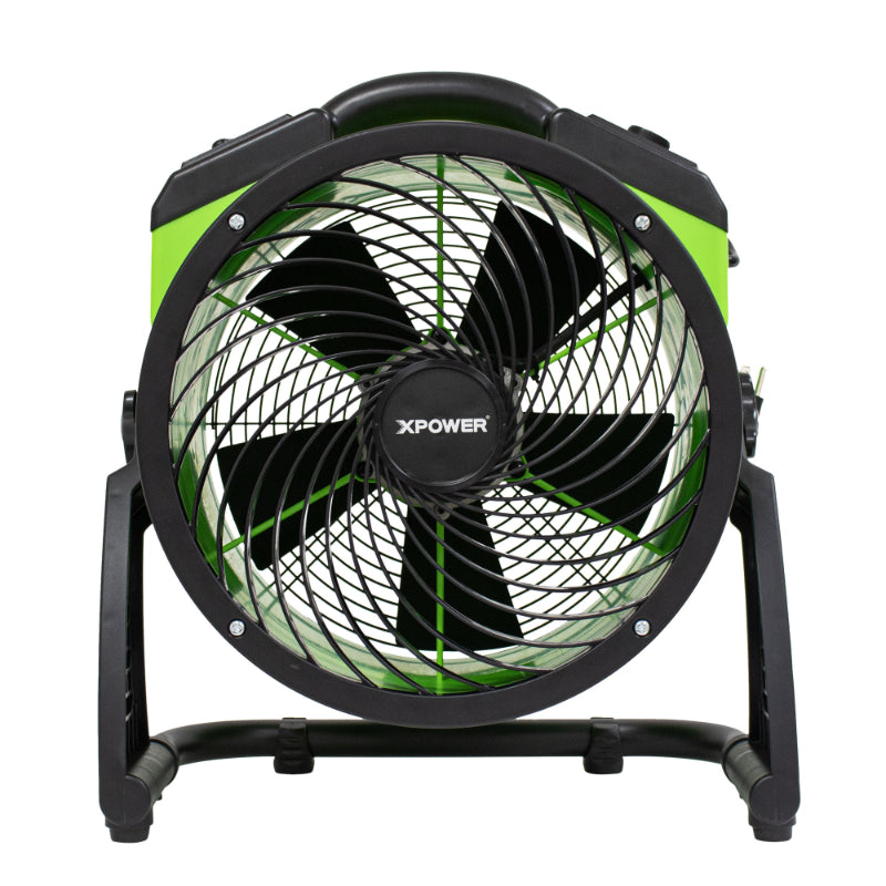 fc-250d air circulator utility floor fan front view