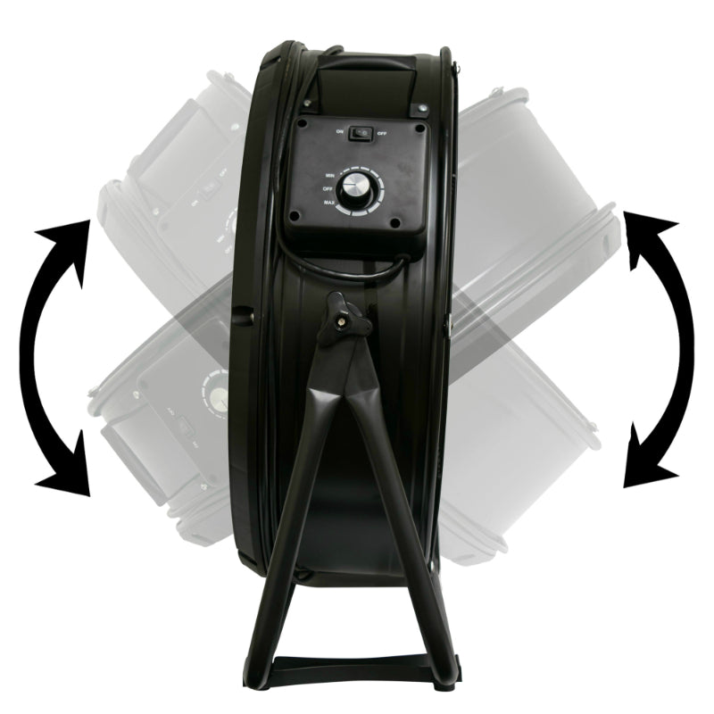 fd-630d drum fan 360 degree rotation