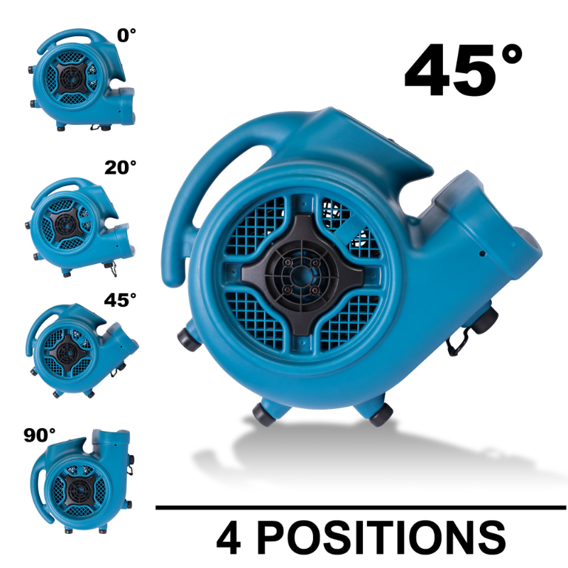 p-400a blue air mover 4 positions