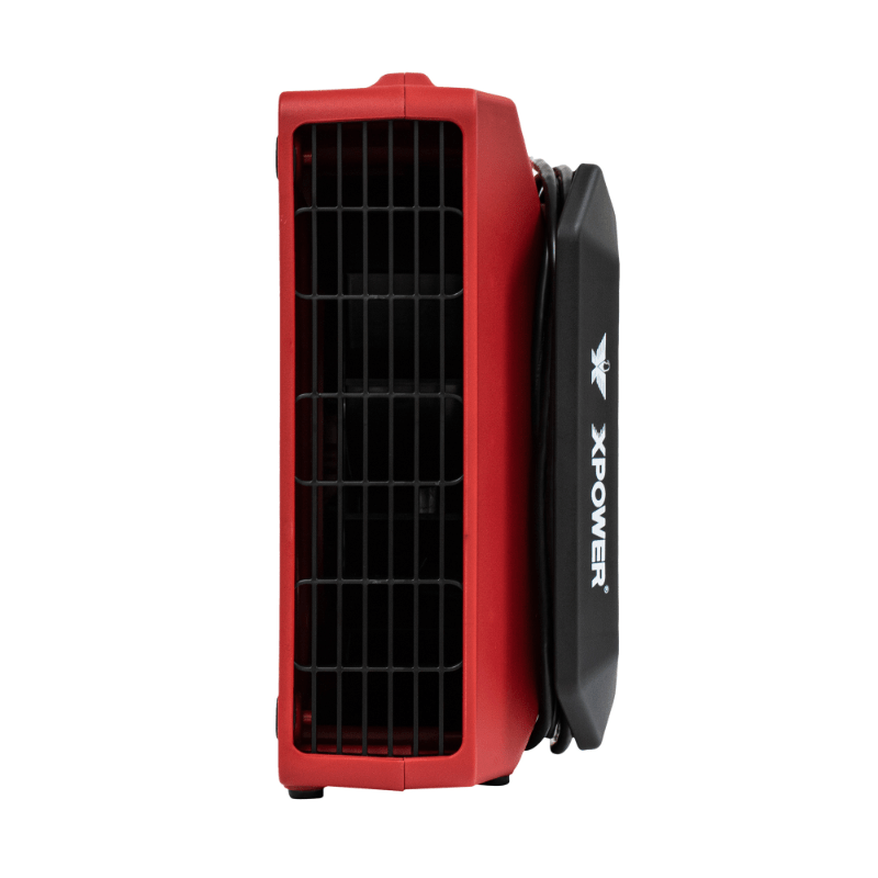 pl 700a red low profile air mover front side view