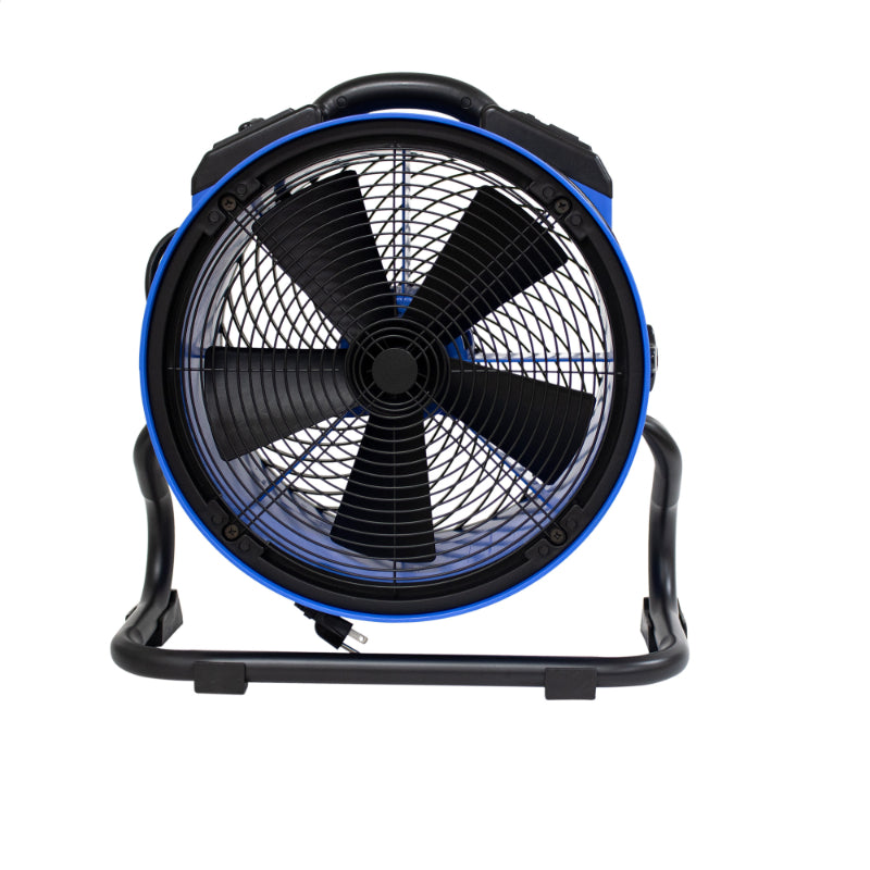 fc-300a air circulator w power outlets back view