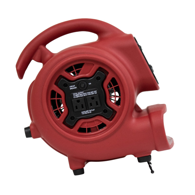 p-230at red mini mighty air mover 20 degrees