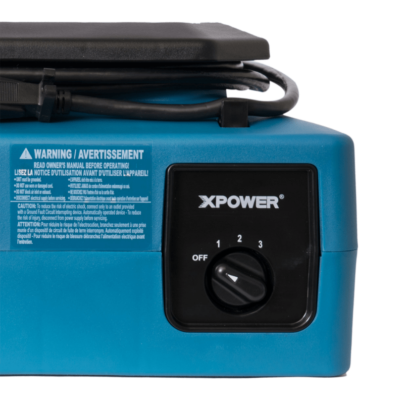 pl 700a blue low profile air mover speed control