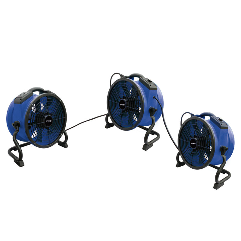 x-35ar high temperature axial air mover fan daisy chain