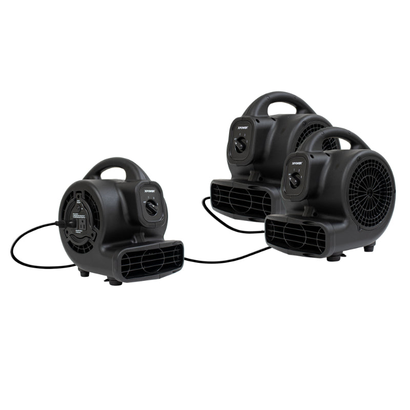 p-80a mini mighty air mover black daisy chain