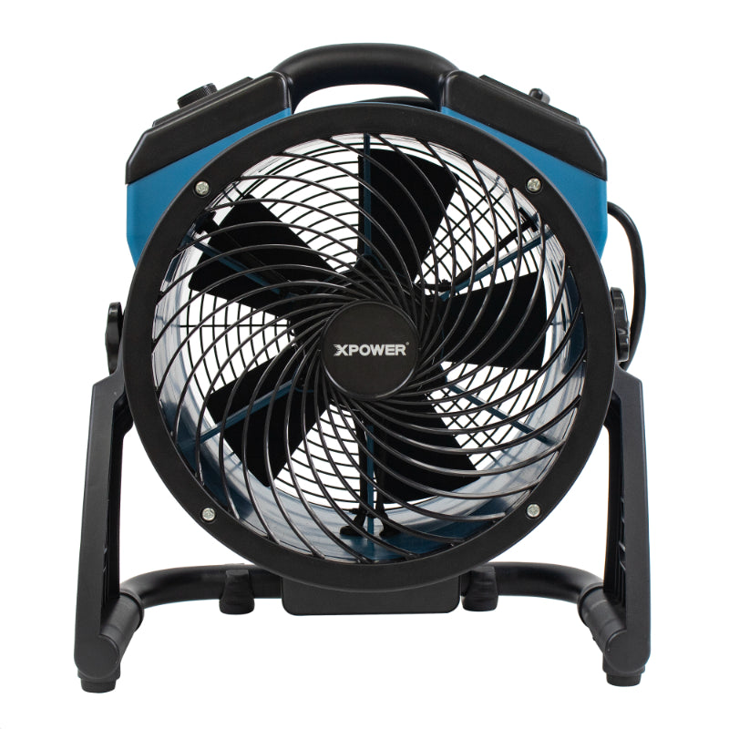 fc-150b air circulator utility floor fan front view