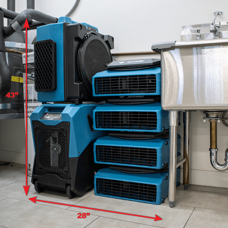 pl 700a blue low profile air mover application