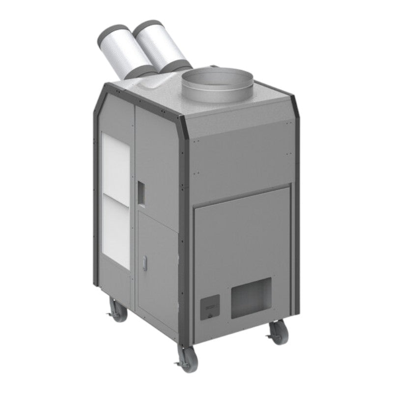 Airrex 36,000 BTU HSC 36P spot cooler with wheels for easy transport and quick setup
