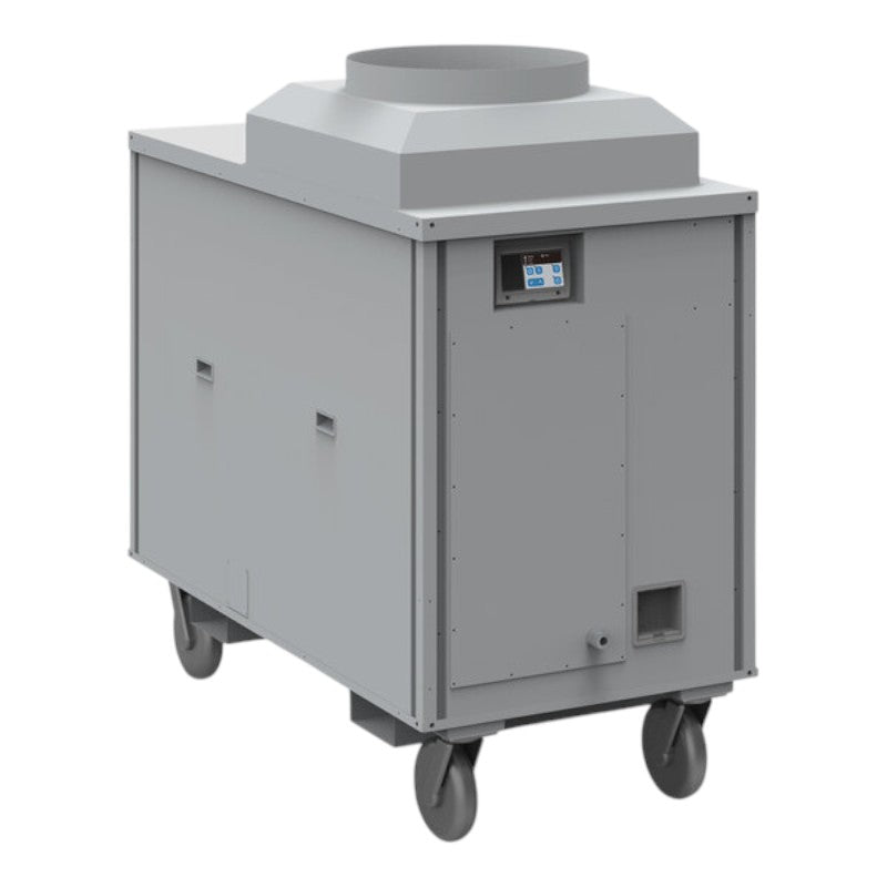 Airrex AHSC 42R 3.5 ton portable heat pump system for year round climate management
