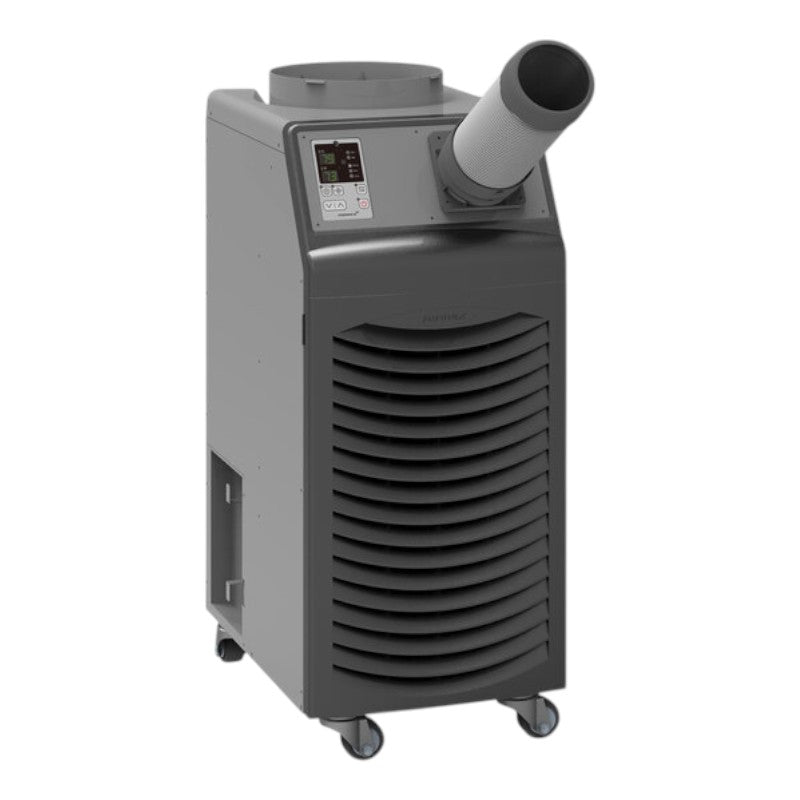 Close-up of the Airrex HSC-12R 1-ton portable spot cooler for temporary cooling needs.