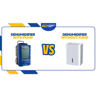 Dehumidifier with a Pump vs Without a Pump