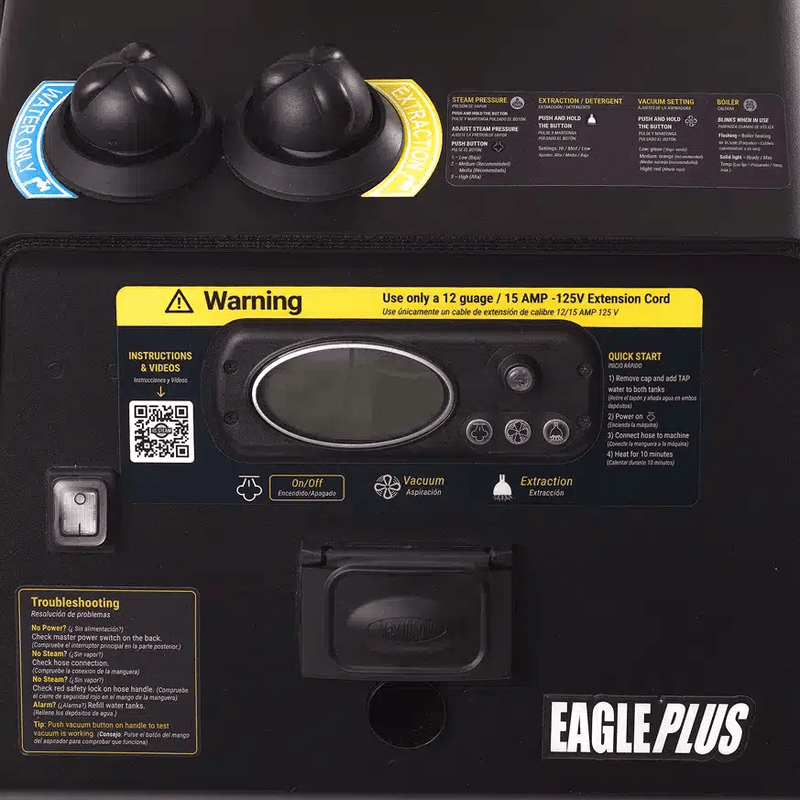 EAGLE PLUS 2.0 Control Panel