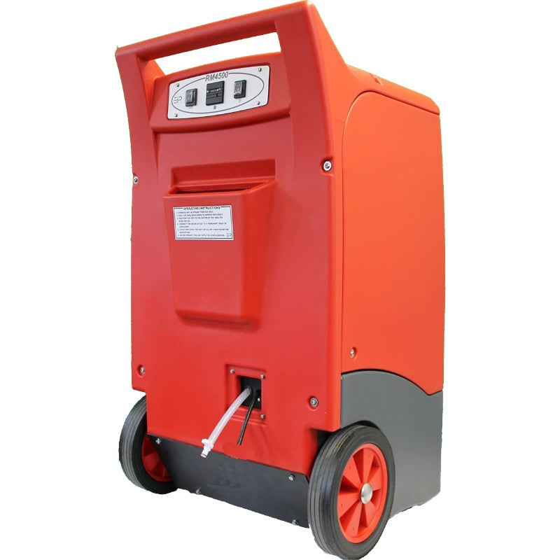 High-capacity Ebac RM4500 restoration dehumidifier with condensate pump