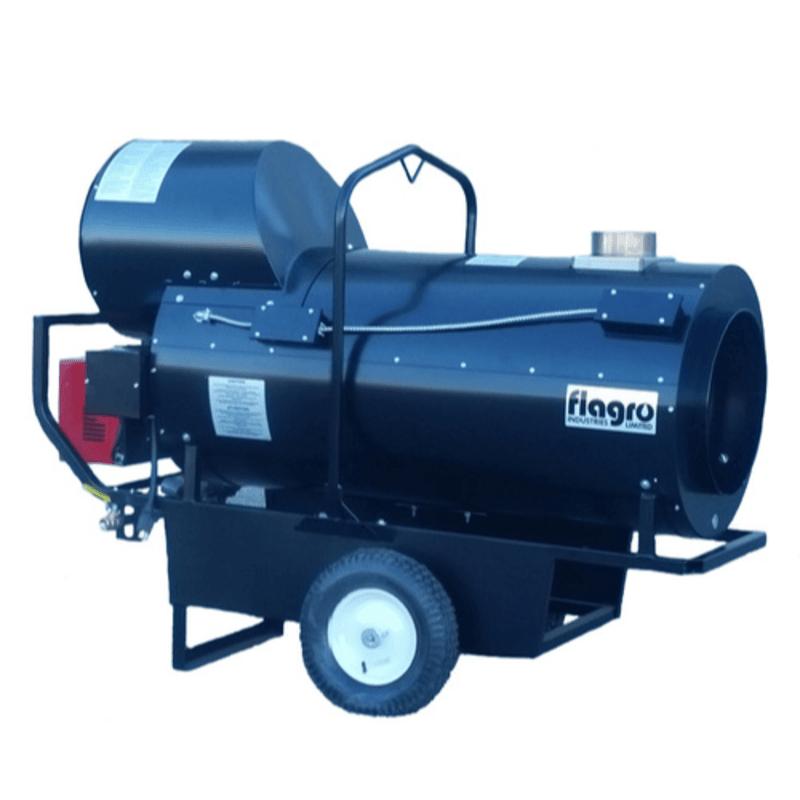 Flagro FVNP-400RC 390,000 BTU Indirect Fired Dual Fuel Heater – Recirculating Hood