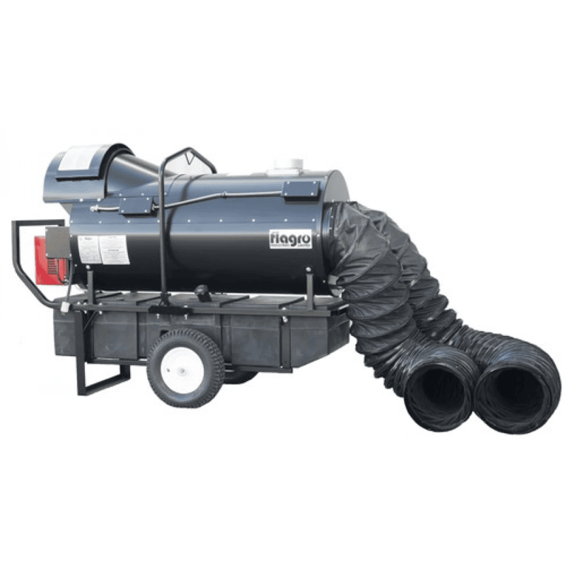Flagro FVO 400 390,000 BTU Indirect Fired Heater with Ducting