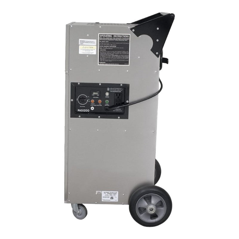 HEPA-AIRE PAS1200 air scrubber  by Abatement Technologies featuring HEPA filtration and optional carbon filter