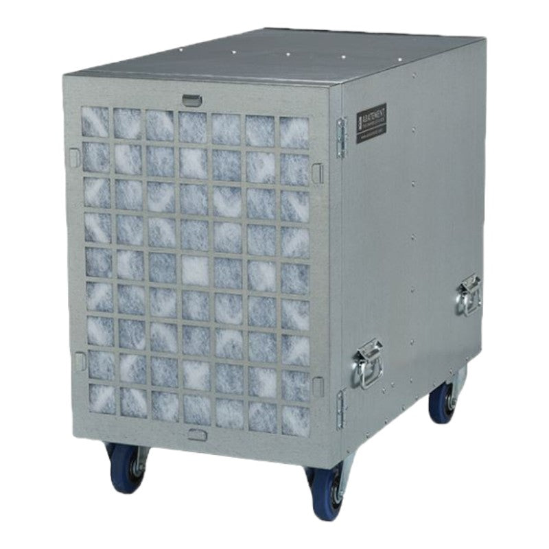 High-efficiency HEPA-AIRE H1990M Negative Air Machine by Abatement Technologies with three-stage filtration and low noise operation