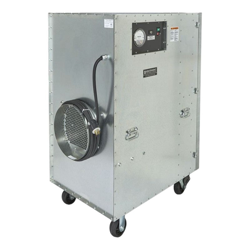 High-efficiency HEPA-AIRE PAS5000 Portable Air Scrubber by Abatement Technologies  with galvanized steel cabinet and dual HEPA filters