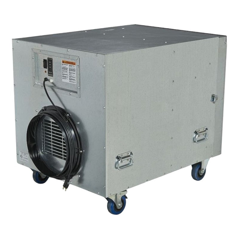 High-performance HEPA-AIRE H2KM Negative Air Machine by Abatement Technologies with visual change filter indicator lamp