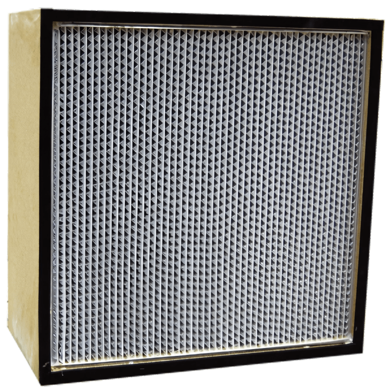 Novatek Wood Frame HEPA Filter 99 97 24x24 for Novair 2000 high efficiency air filtration
