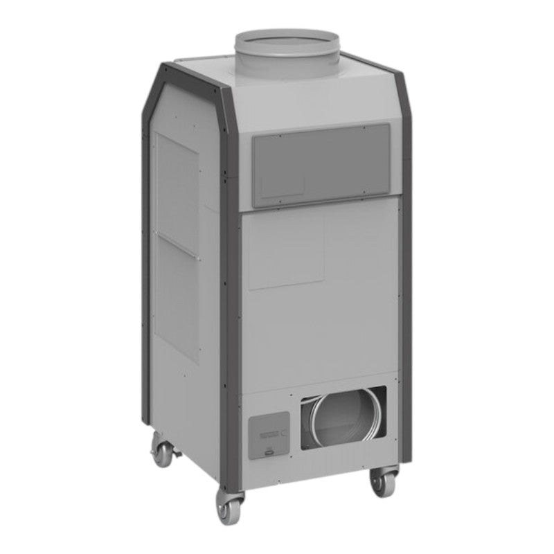Portable Airrex AHSC 18R heat pump system for optimal climate control in diverse settings
