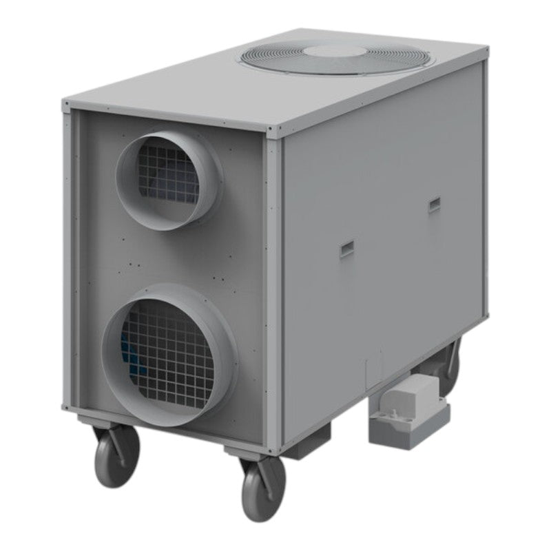 Portable Airrex AHSC 60 5 ton heat pump system with 220V 1ph 60Hz or 480V 3ph 60Hz for large scale climate control