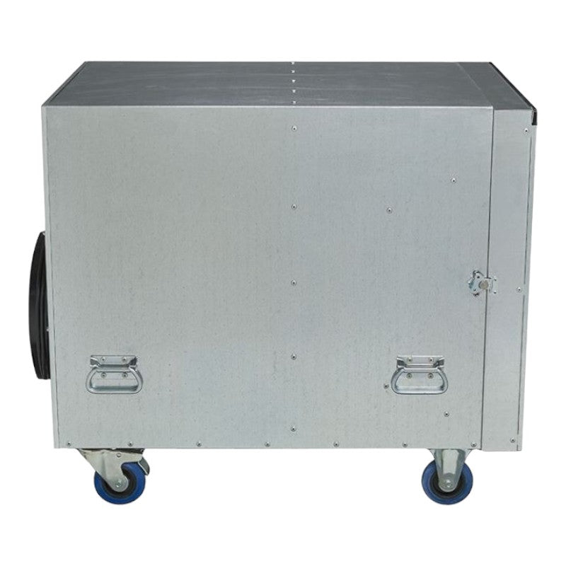 Reliable Abatement Technologies HEPA-AIRE H2KM Negative Air Machine with thermal overload protection and locking swivel casters