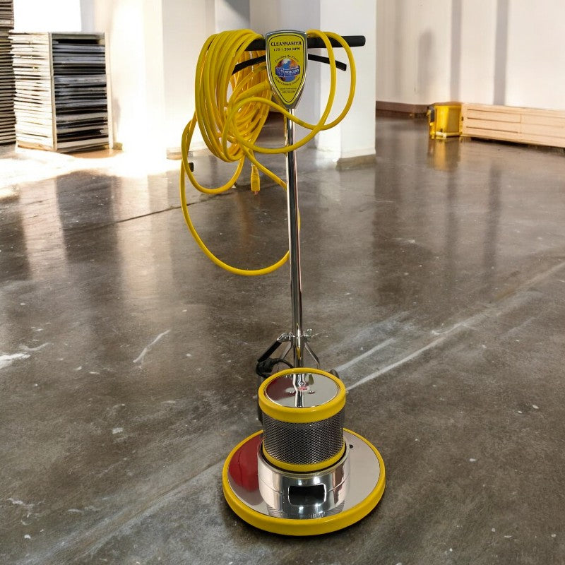 TS17-17 Inch Cleanmaster Dual Speed Floor Machine on polished concrete floor