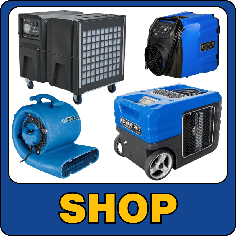 Water Damage Restoration Equipment