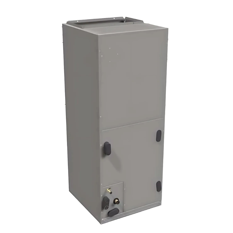 ACiQ 2.5 ton 17.5 inch width multi positional air handler grey metal HVAC flexible installation