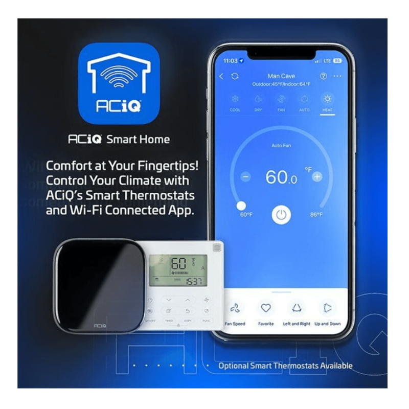 ACiQ 5 ton Extreme ducted air handler comfort at your fingertips with smart inverter