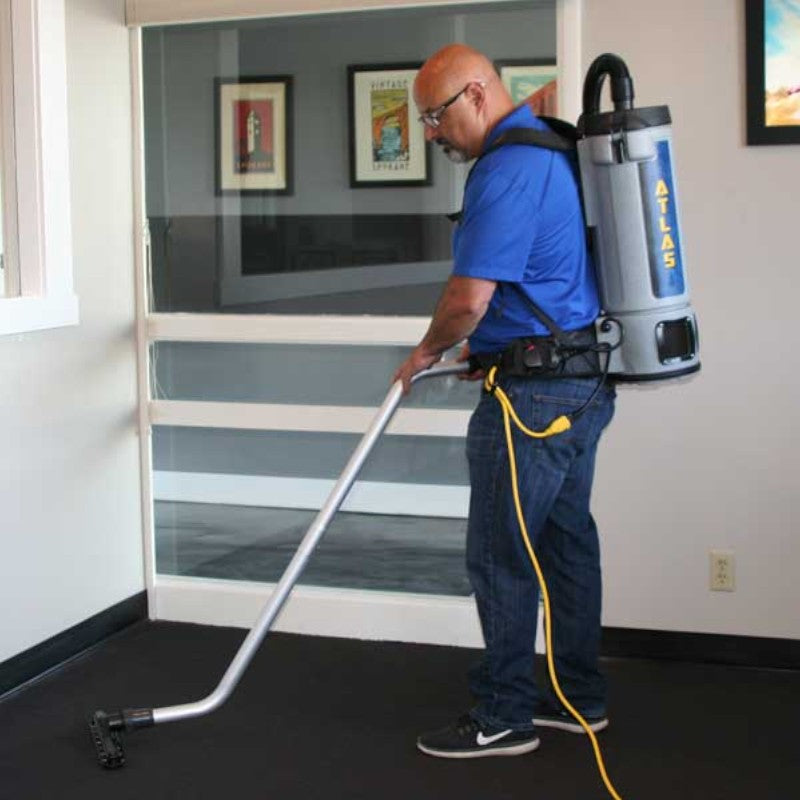 Atlas in Action: EDIC 1000TV Backpack Vacuum for Powerful and Precise Cleaning