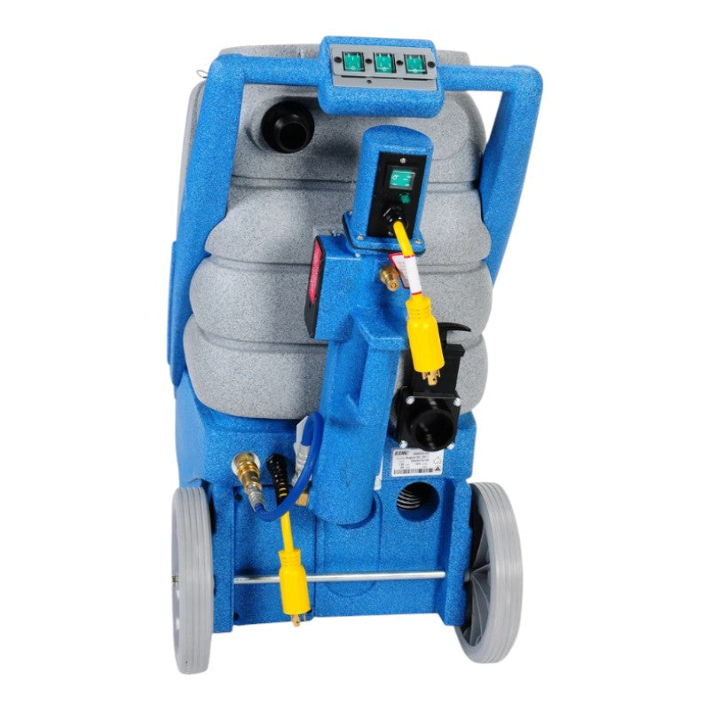 Back Angle of EDIC Galaxy 2000CX-HR Carpet Extractor - 500 PSI Pump for Enhanced Inspection