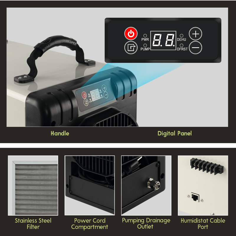 bd-90p commercial dehumidifier infographic4