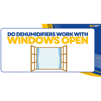 do dehumidifiers work with windows open