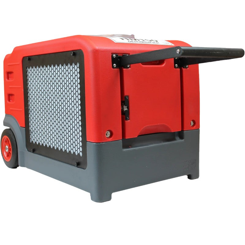 Ebac HM150 flood restoration dehumidifier, designed to handle harsh environments, with a maximum electrical consumption of 900W