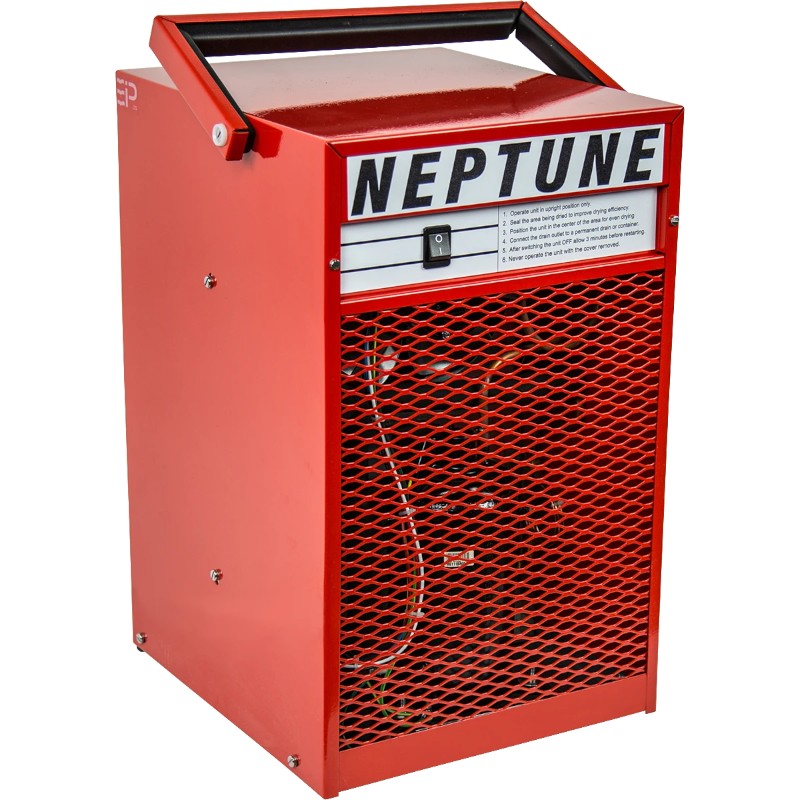 Ebac Neptune Restoration Dehumidifier with Collapsible Handle and Steel Housing