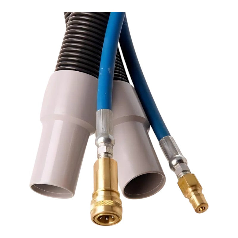 EDIC 1040AC-HP 15’ Vacuum and Solution Hose Assembly – Durable and Flexible for Deep Cleaning