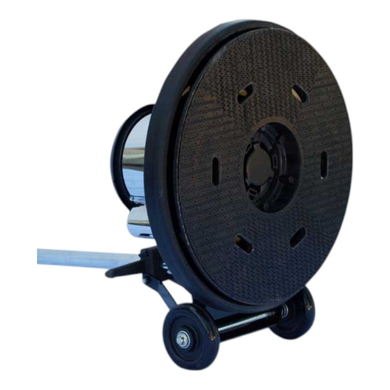 EDIC 20LS3 BK SV Saturn Low Speed Floor Buffer with Pad Driver on Machine for Versatile Usage