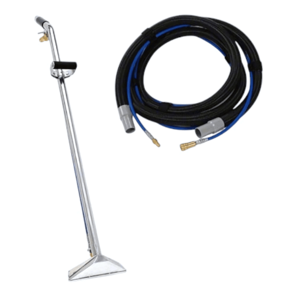 Cen-Tec Systems Commercial Cleaning Kit – Mit 35,6 Cm Teppich- & Hartbodenbürste + 2-teiligem S-Stab | Für Rucksackstaubsauger