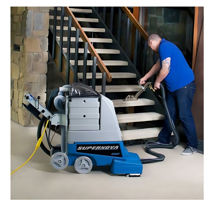 EDIC Supernova 1200 PSN with Stair Wand for Flexible Carpet Cleaning