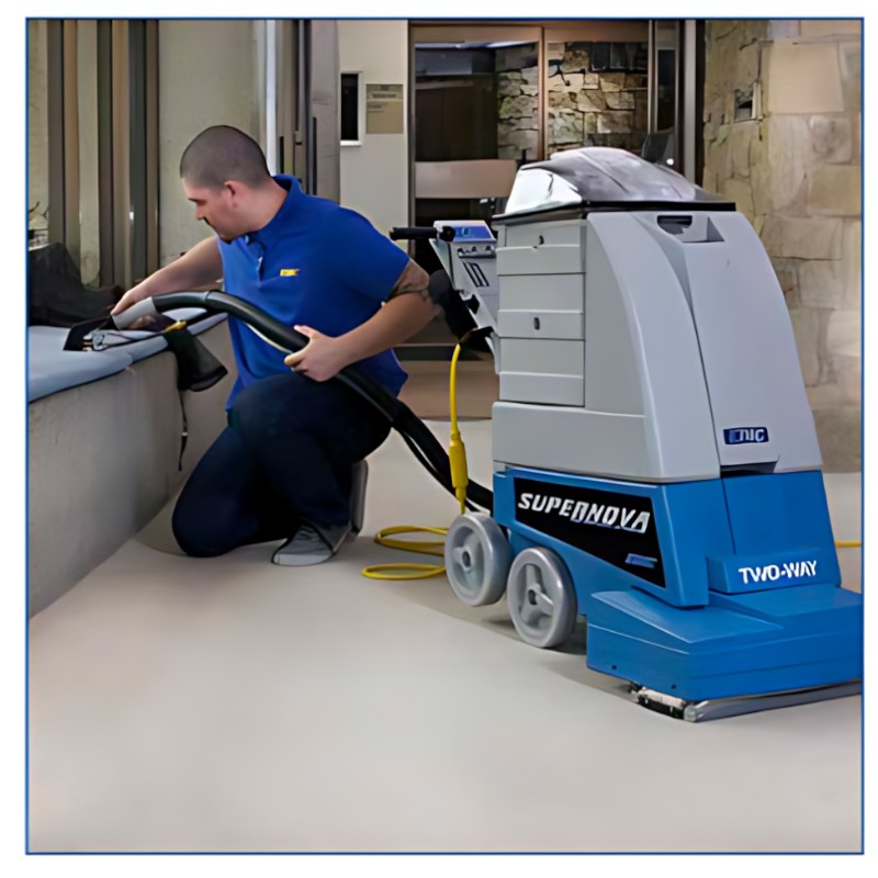 Efficient Cleaning Both Ways: EDIC Supernova 1200 PSN Carpet Extractor CLEANS IN FORWARD OR REVERSE