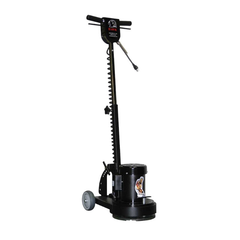 48 Inch Extended Telescoping Handle of HAWK 10 Inch Mighty Mini Floor Machine
