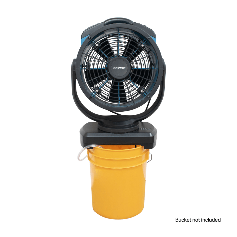 fm-88w misting fan with bucket