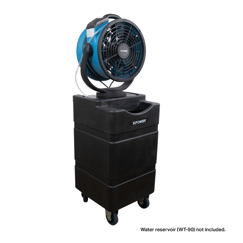 fm-88w misting fan with wt 90 water reservoir