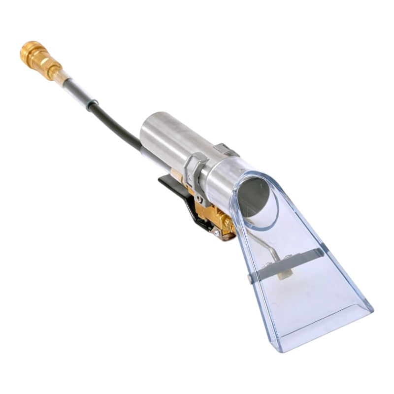 Front View of EDIC 1037AC Clear Plastic Upholstery Cleaning Tool for Comprehensive Cleaning