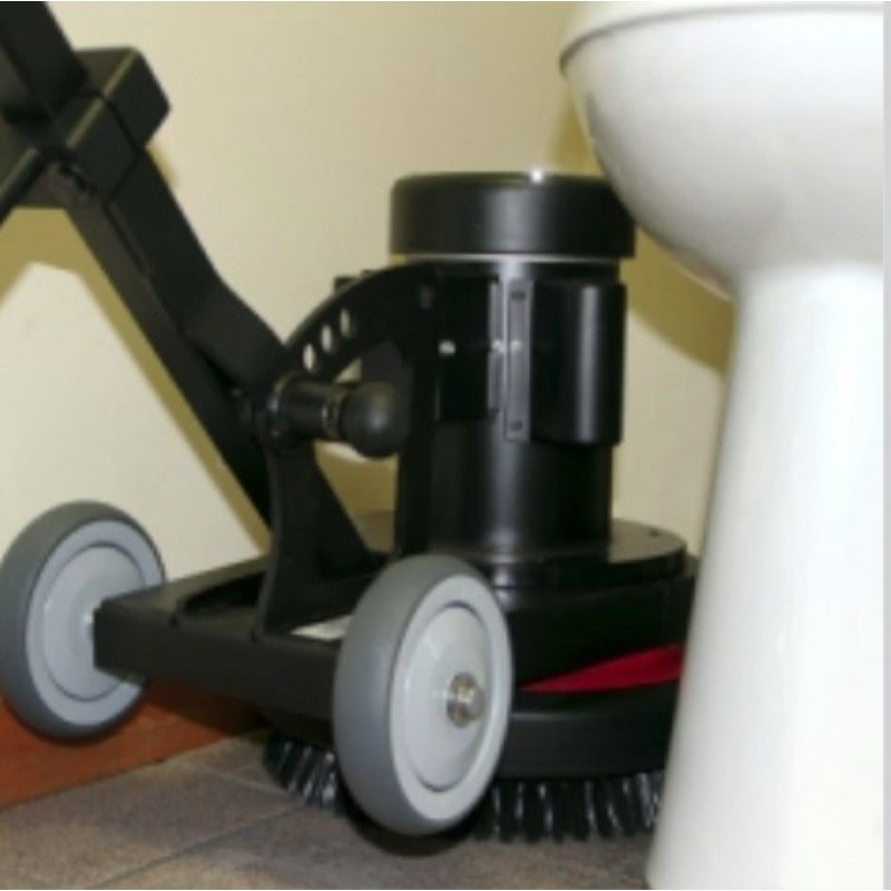 HAWK 10 Inch Mighty Mini Floor Machine in Tight Space