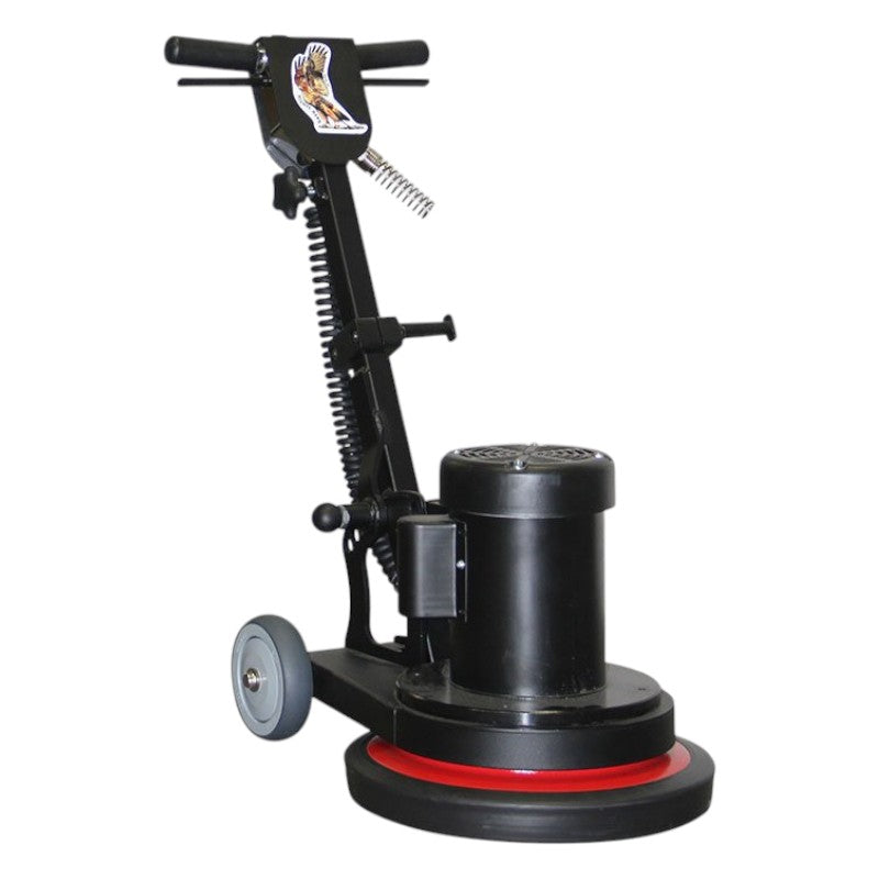 HAWK 13 Inch Mighty Floor Machine with 36-48 Inch Telescopic Handle