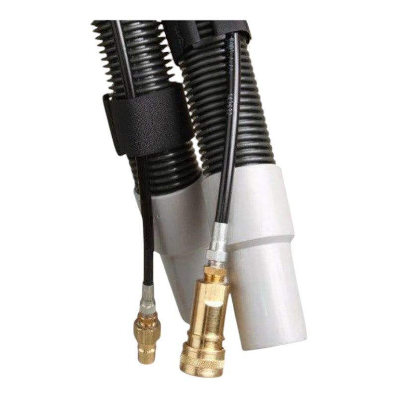 High-Pressure EDIC 1040AC-HPB 15' Vacuum Hose & Solution Line for Efficient Auto Detailing